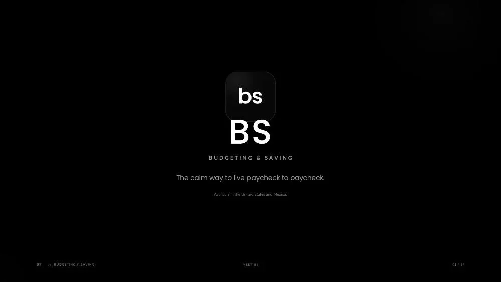 BS budgeting app, cover